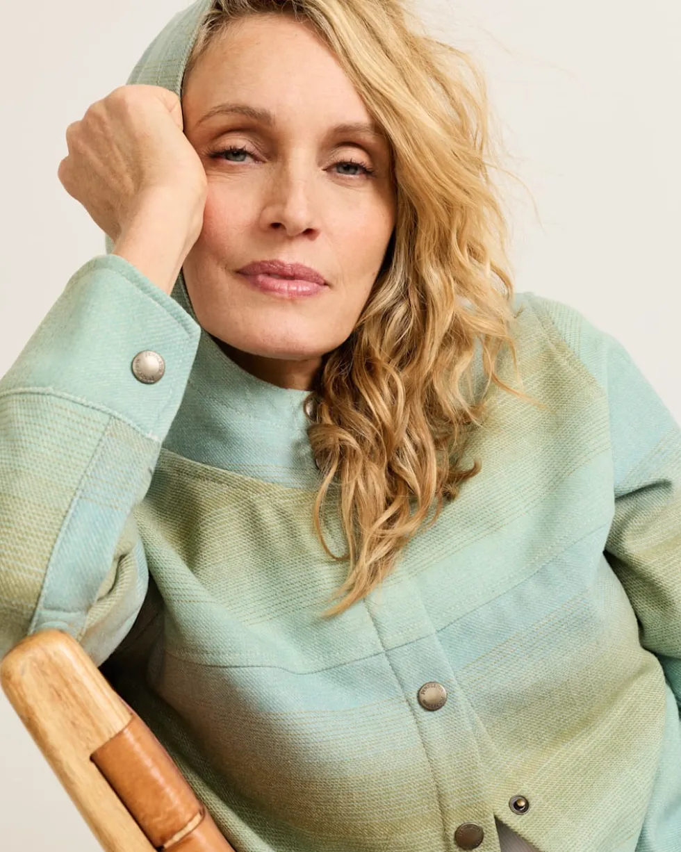 WOMEN'S OMBRE TRAILSIDE WOOL HOODIE