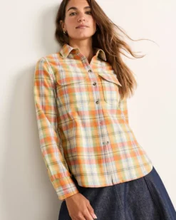 WOMEN'S PLAID BOARD SHIRT