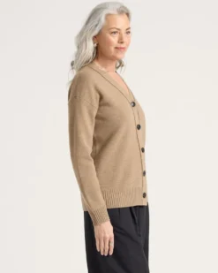 WOMEN'S RELAXED MERINO CARDIGAN