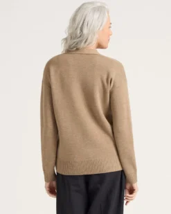 WOMEN'S RELAXED MERINO CARDIGAN