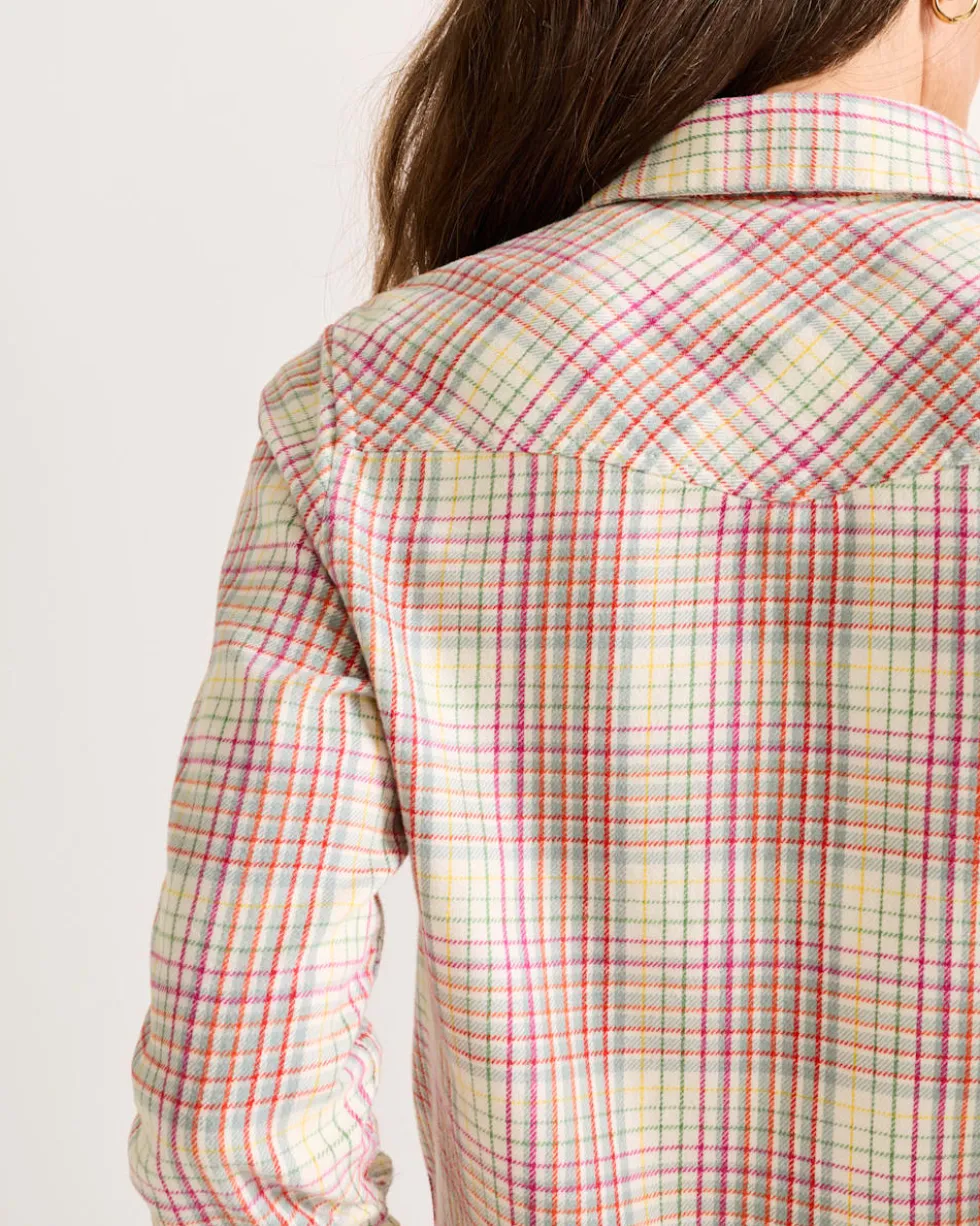 WOMEN'S RILEY PLAID FLANNEL SHIRT