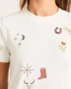 WOMEN'S SHORT-SLEEVE DESCHUTES CHARM TEE