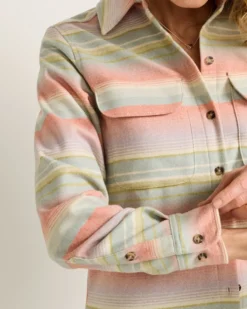 WOMEN'S STRIPE BOARD SHIRT