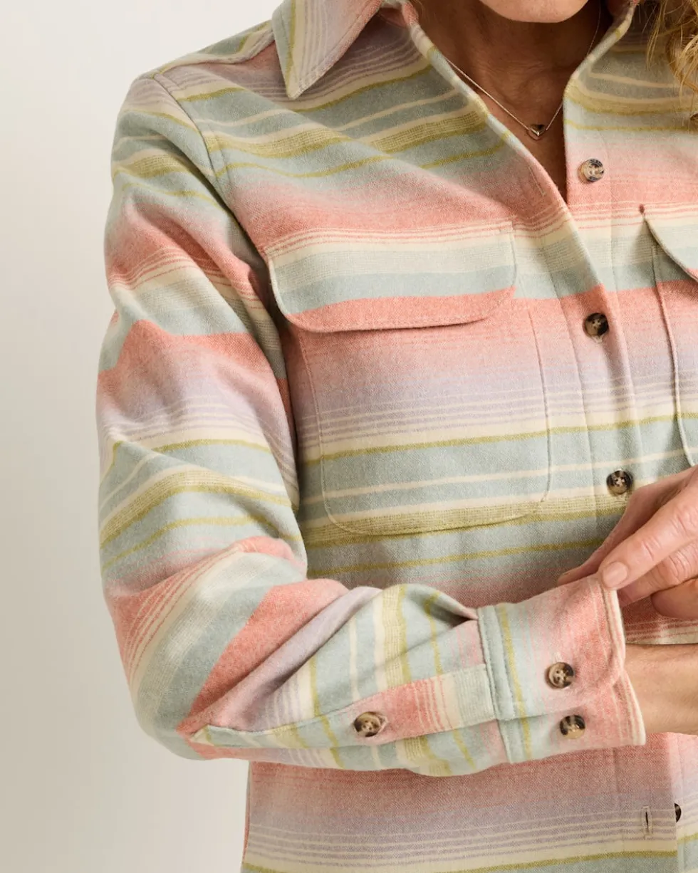 WOMEN'S STRIPE BOARD SHIRT
