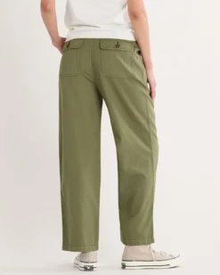 WOMEN'S UTILITY COTTON/LINEN PANTS