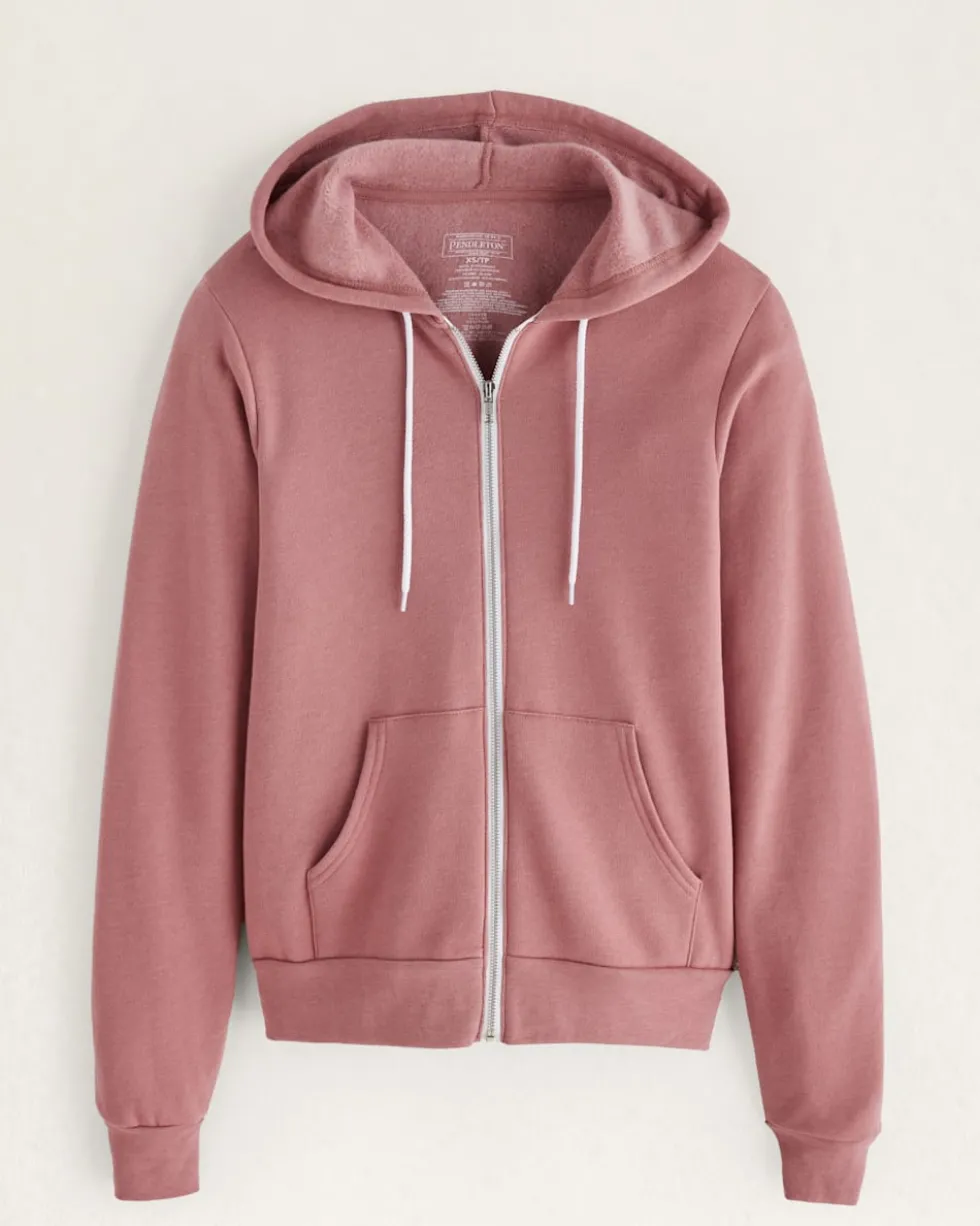 WOMEN'S WESTERN GRAPHIC ZIP HOODIE