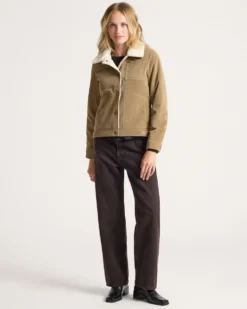WOMEN'S WIND RIVER CORDUROY TRUCKER JACKET