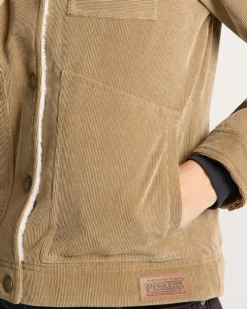 WOMEN'S WIND RIVER CORDUROY TRUCKER JACKET