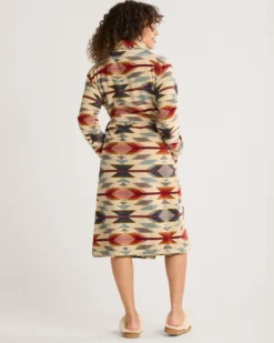 WOMEN'S WYETH TRAIL COTTON TERRY VELOUR ROBE
