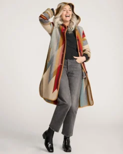 WOMEN'S WYETH TRAIL WOOL BLANKET COAT