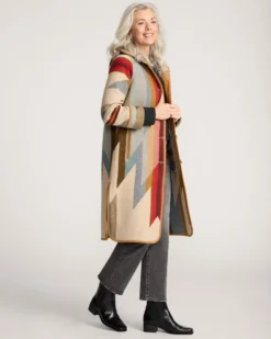 WOMEN'S WYETH TRAIL WOOL BLANKET COAT