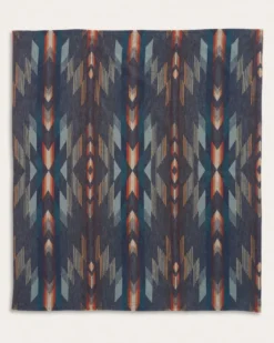 WYETH FALLS/STRIPE ORGANIC COTTON THROW GIFT PACK